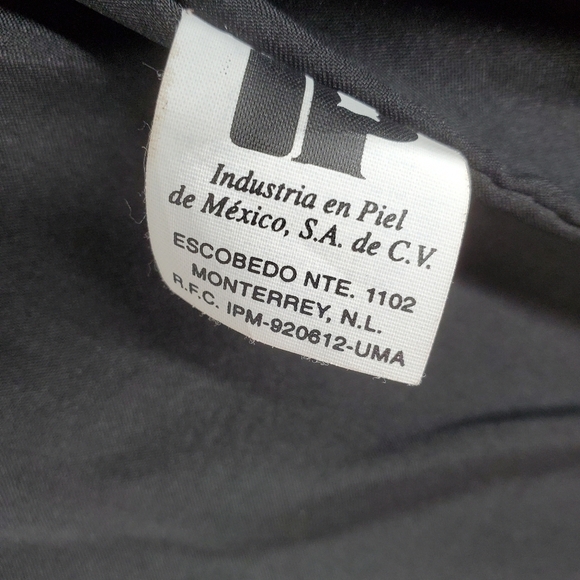 Vtg Ben Kalton Leather Suede Vest Ws L Black Brown Snap Up Western Cowgirl Biker - Picture 11 of 14